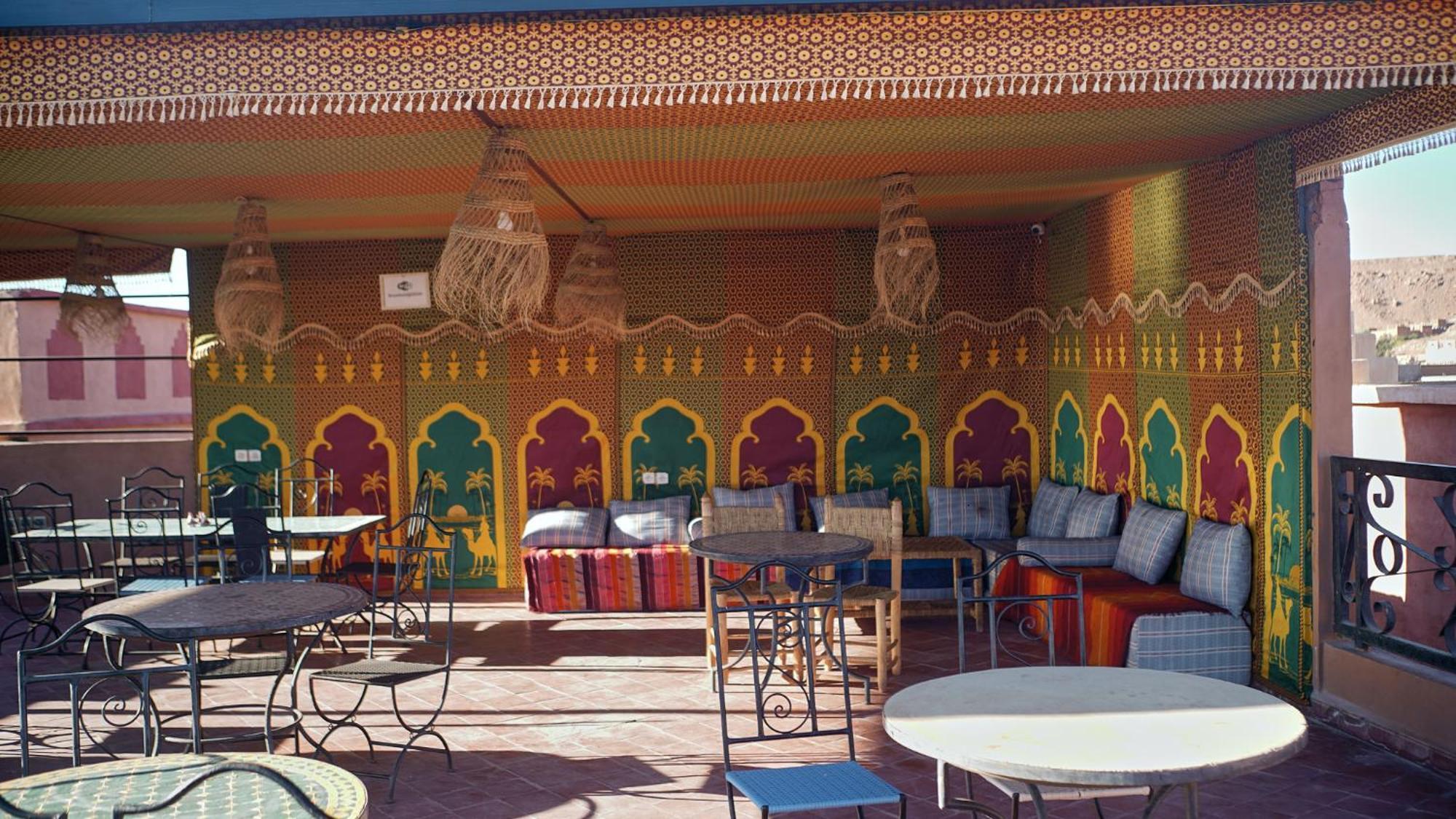 Hotel Chez Brahim Vue Panoramique Ait Benhaddou Exterior foto